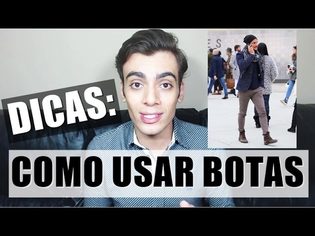 botas masculinas na moda