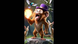 🎩 "Jadui Topi Mil Gayi Bandar Ko 🐒 | Magic Monkey Story | Bacchon Ki Short Kahani"