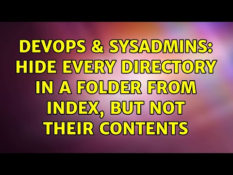 DevOps & SysAdmins: