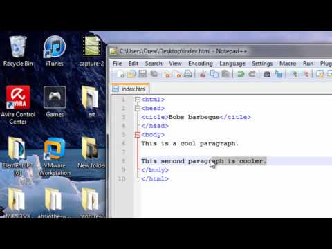 XHTML and CSS #4 - Paragraphs and Line Breaks