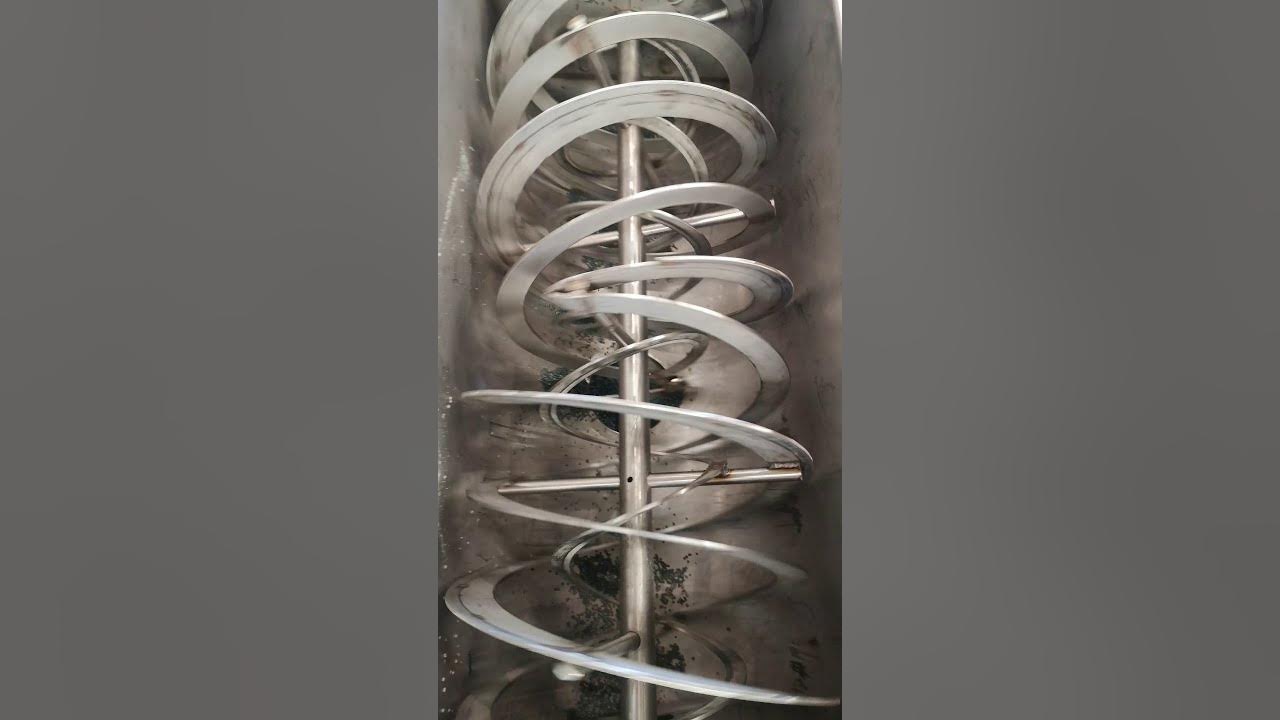 Ribbon mikser toz karıştırma mikseri YouTube