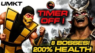 💀 EVERY BOSS HAS 200% HEALTH + TIMER OFF, CAN I SURVIVE! | UMKT Vertical LIVE