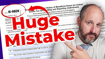 W-8BEN - What You Need To Know Before Completing