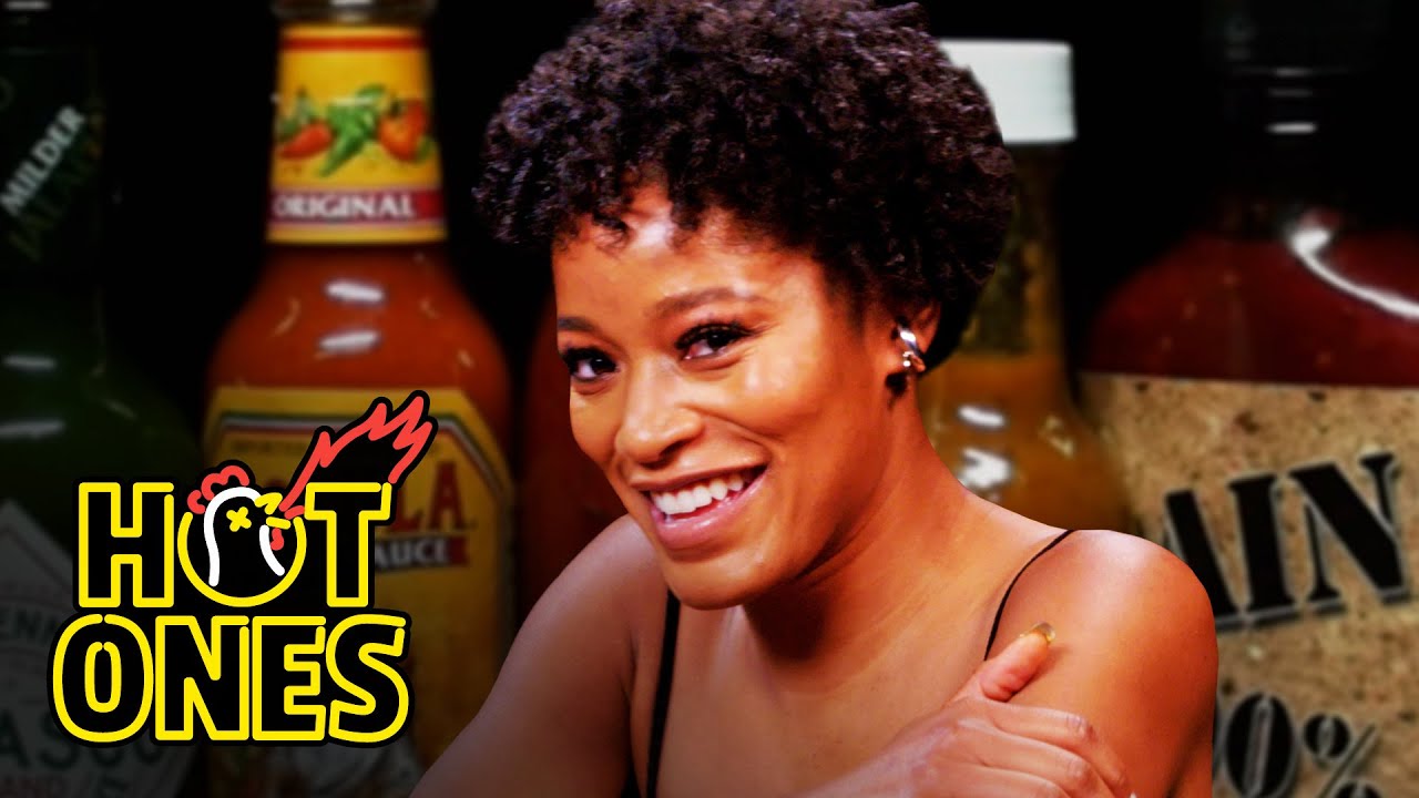 Keke Palmer Listens to the Devil While Eating Spicy Wings Hot Ones YouTube