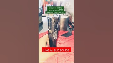 shoulder #milling cutter #toolholder #metalworkingtool #machine #vmc #vtl #cncmachine #viralshorts