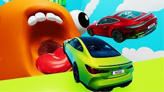 Cars Vs Mystery Doors Sports Car Challenge Beamng Drive