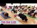 DJ Casper - Cha Cha Slide (Plank Challenge) | Dance Fitness with Jessica