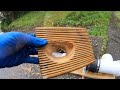 Mr Drains #99  - High Pressure Water Versus Wood  [Turbo Nozzle]