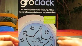 Gro-Clock opening box