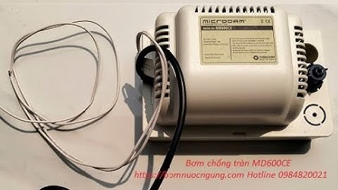 TRÁNH SỰ CỐ TRÀN NƯỚC ĐIỀU HÒA VỚI BƠM NƯỚC NGƯNG CHỐNG TRÀN