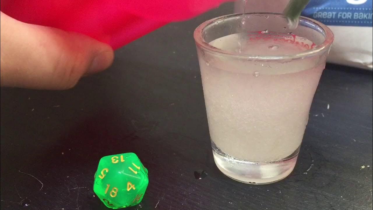 Weighted Dice Check How to float dice in sugar water to see if they’re