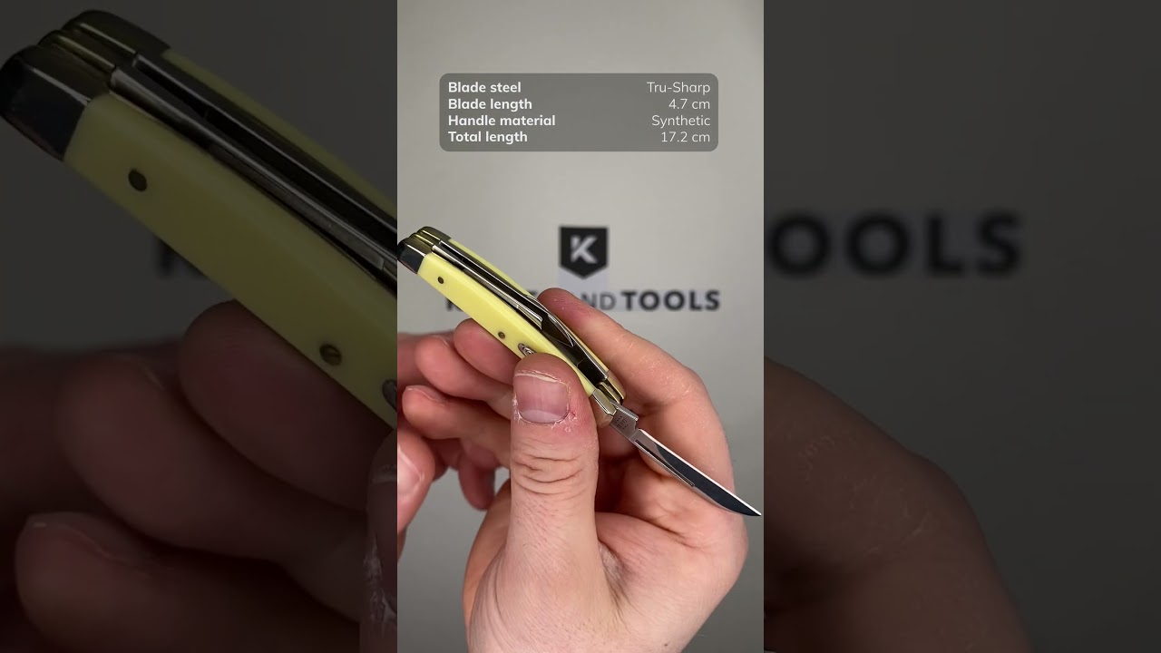 Case Small Congress 81098 Smooth Yellow Synthetic 3468 SS pocket
