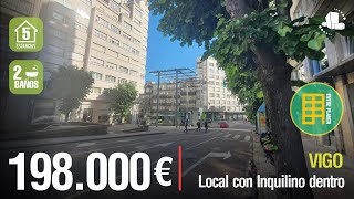 🌄VIGO/ LOCAL COMERCIAL 💰198.000 € ⭐️IDEAL INVERSIÓN + ALTA RENTABILIDAD +CENTRICO EXTERIOR⭐️