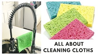 The Best Type of Cleaning Cloth: Microfiber vs. Organic Cotton vs. Sponge  Cloths