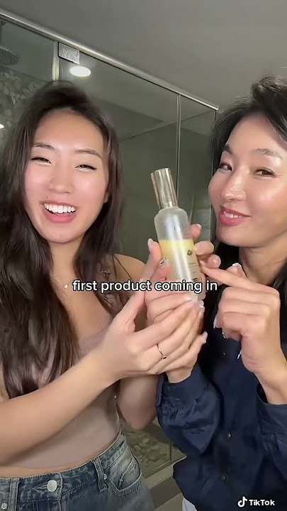 Mom spills her skincare secrets for glowy skin🤭✨ #korean #beauty #glowyskin #koreanskincare