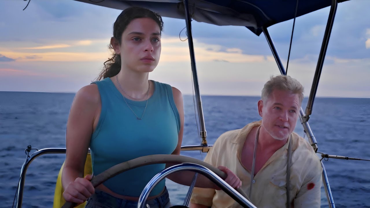A Girl Trapped in the Ocean with an Old Man | "Dangerous Waters" Movie Recap