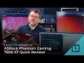 Asrock phantom gaming 7800 xt quick review