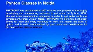 best python training in Noida