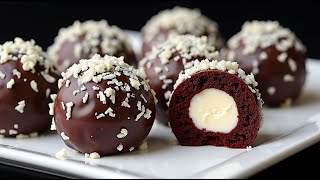 🎄 Christmas dessert in 5 minutes! No baking required! Just a few ingredients!