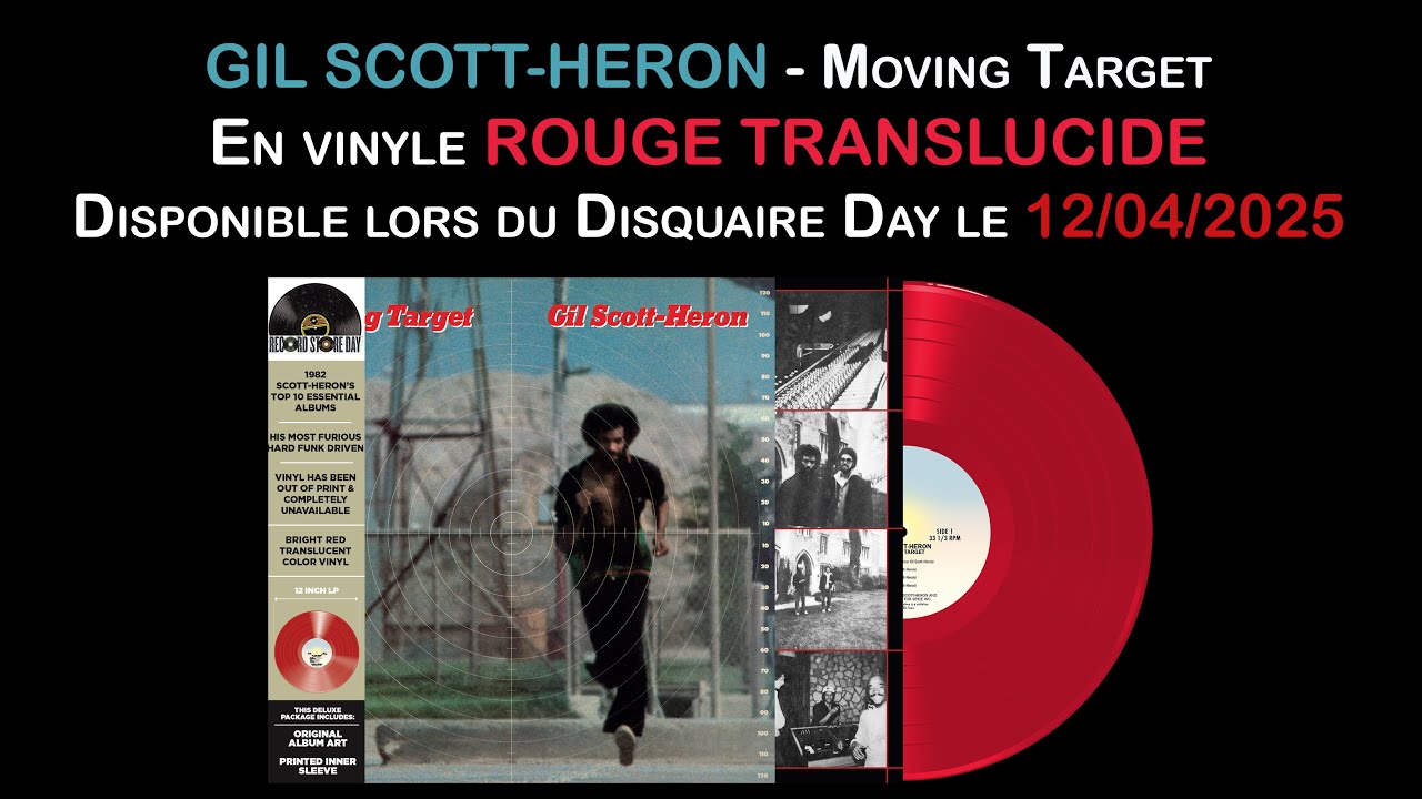 Gil Scott Heron - Moving Target (Vinyle) - Disquaire Day 2025