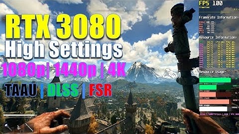 Dying Light: The Beast | RTX 3080 Performance Test | 1080p vs 1440p vs 4K | DLSS vs FSR vs TAAU
