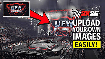 WWE 2K25 – Upload Your Own Images Easily! (Full Guide)-Hindi