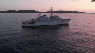 Zr. Ms. Urk - going into the night