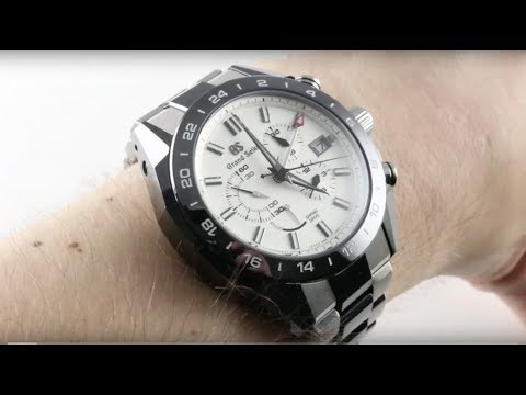 Grand Seiko Spring Drive GMT Chronograph SBGC221 Luxury Watch Review -  YouTube