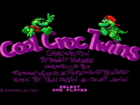 Cool Croc Twins gameplay (PC Game, 1991)