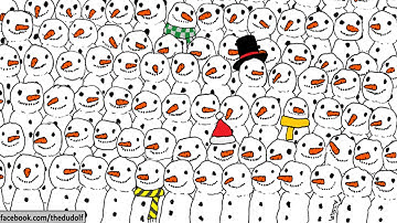 Can you solve this snowman puzzle?