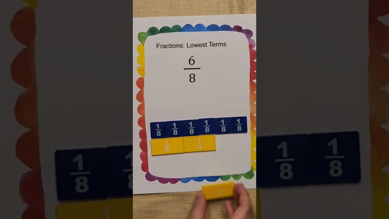 Equivalent Fractions with Fraction Tiles