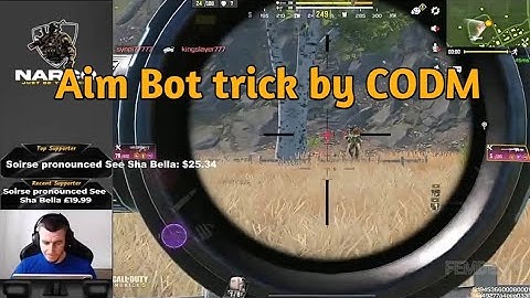 CoD Narco Reaction To This Crazy Sniper Aim Bot CoD Narco Explained How CODM Gives Aim Bot CoDM