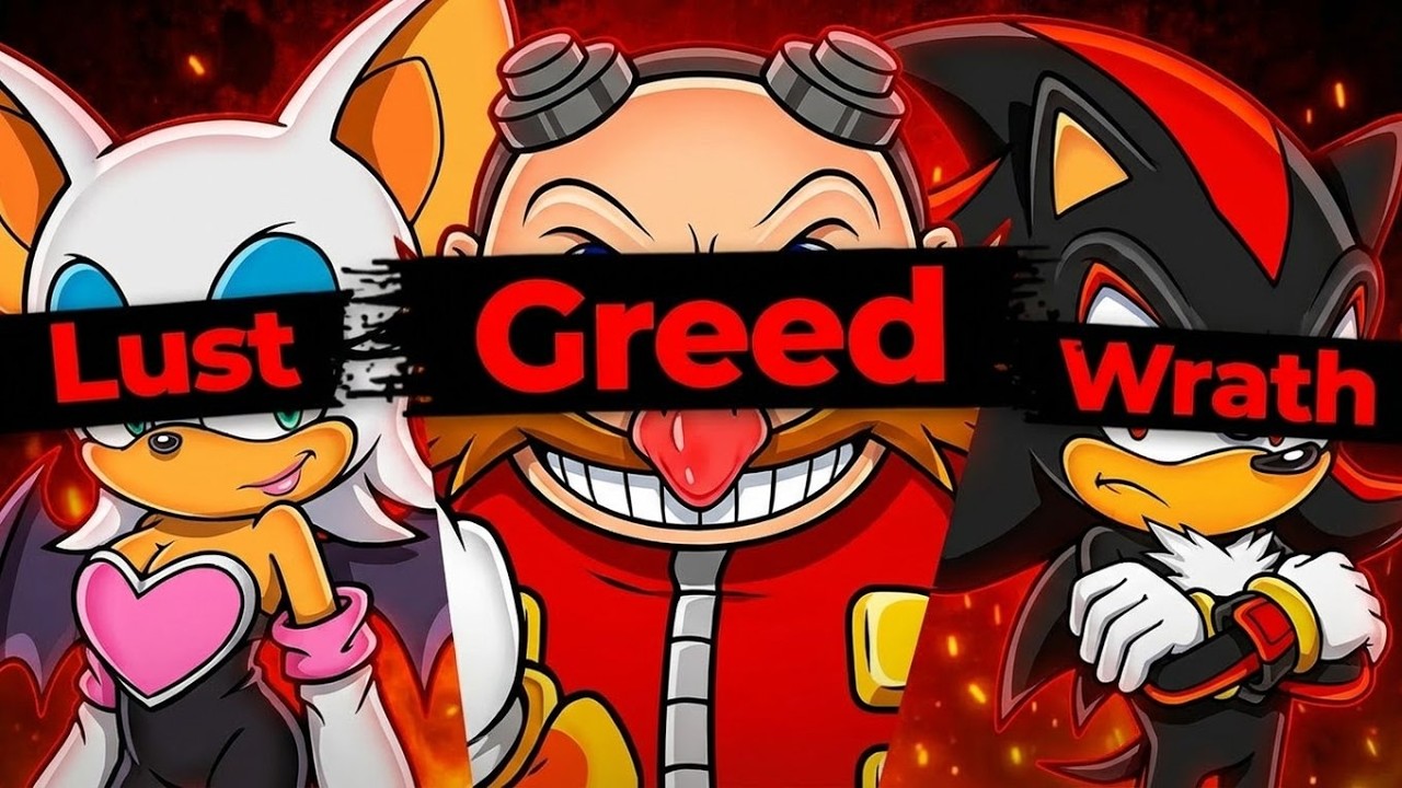 The Seven Deadly Sins as Sonic Characters