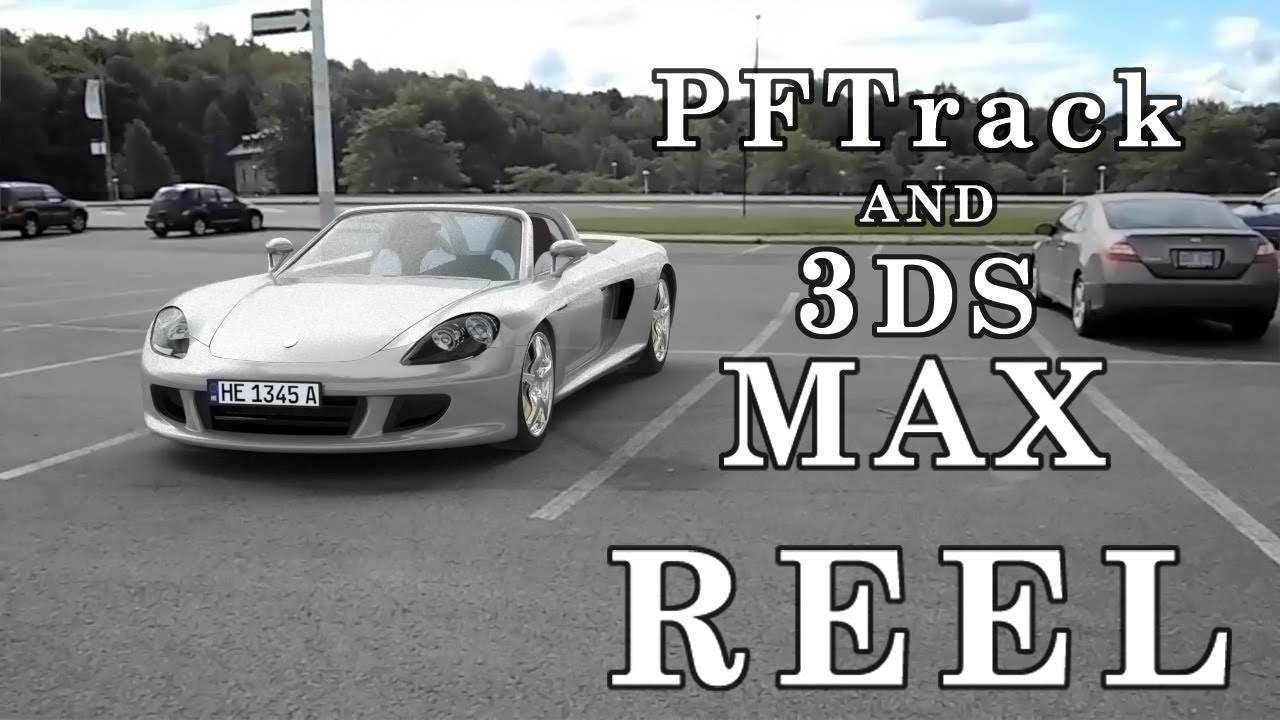 3D Composting PFTrack and 3ds Max Reel