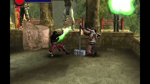 MKSM Shao Kahn Hammer spin attack along with counter!