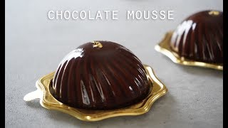 SUB) 쁘티갸토~ 초코앙트르메, 초코무스케이크 만들기 : chocolate mousse [우미스베이킹:그녀의베이킹]