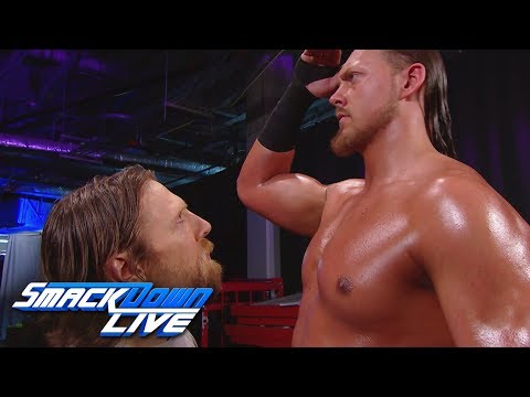 Big Cass confronts Daniel Bryan during the Superstar Shake-up: SmackDown LIVE, April 17, 2018