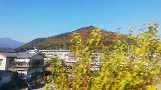 JR東日本 中央本線 東山梨駅〜塩山駅  車窓風景