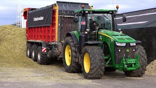 Mais 2021 : Egide London / Claas Jaguar 980 / John Deere 8R & 6R / Maishäckseln 2021 / Corn harvest