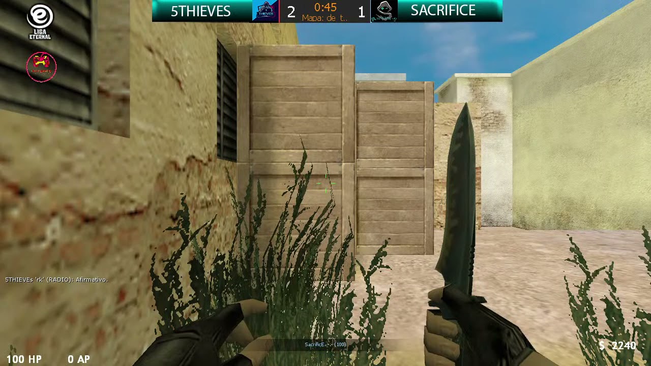 Liga Eternal 5 ARG | [SACRIFICE vs 5THIEVES - de_tuscan y UNIVERSO 7 vs CLAN FASO - de_mirage]