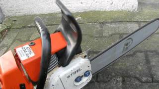 Stihl 034 AV electronic quickstop TOP Profisäge