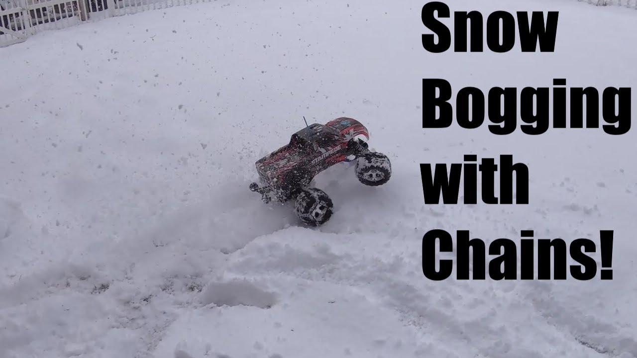 Rc Snow Chain Traxxas RC DIY Snow Chains - YouTube