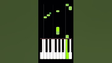 Thumbnail of Shinunoga E-Wa (Piano Tutorial) #TikTok