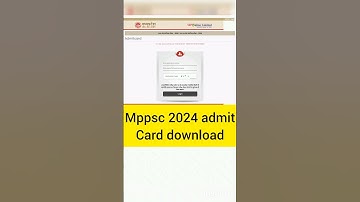 mppsc 2024 admit card download   | mppsc 2024 admit card #mppscpre