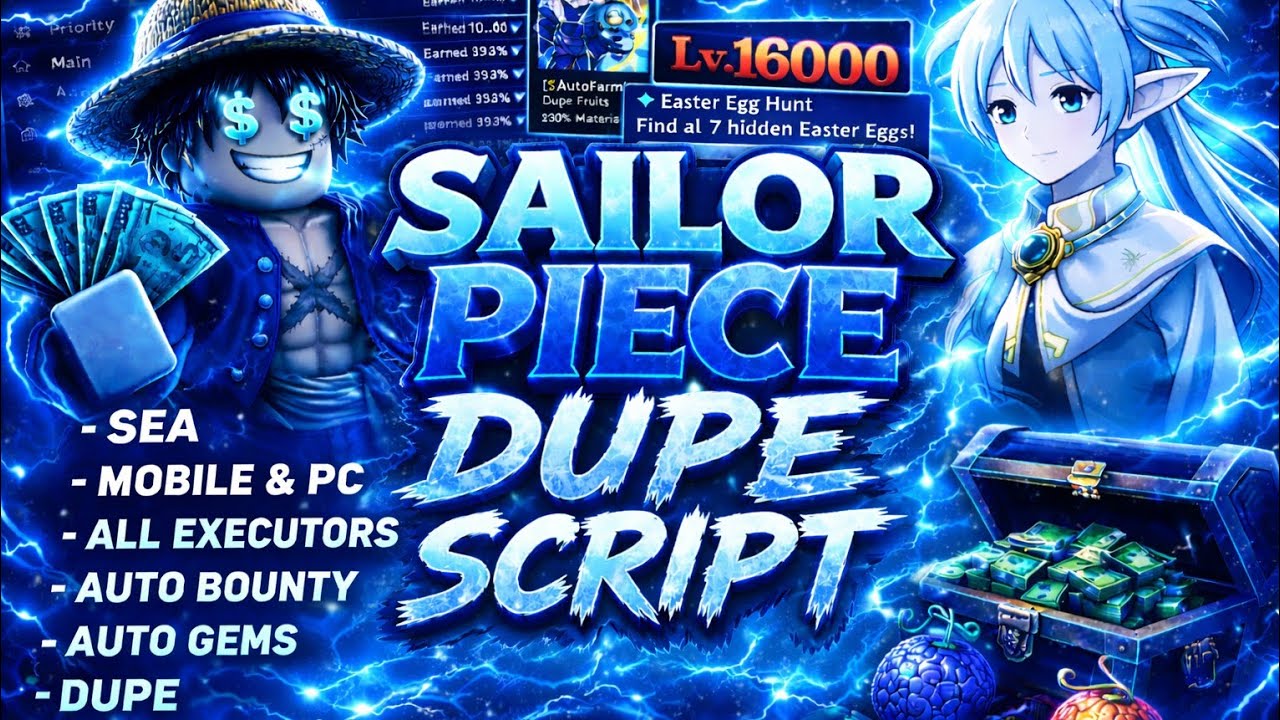 SAILOR PIECE DUPE SCRIPT 😱 100% WORKING (NOT PATCHED) 2026 - YouTube
