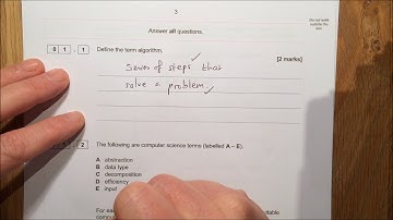 AQA GCSE Computer Science 2018 Paper 1 Question 1