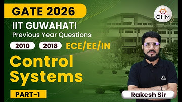 IIT Guwahati PYQs | Control Systems Previous Year Questions - Part 1 | GATE 2026 EE/EC/IN #gate2026