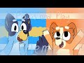 Paws and Play meme (bluey)