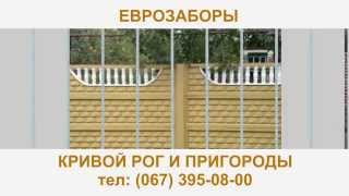 Заборы Кривой Рог (еврозаборы, бетонные, профнастил) тел: (067) 395-08-00(Цены и комплектацию евро заборов уточняйте по номеру: (067) 395-08-00 Еврозаборы уже давно стали наиболее широко..., 2015-05-08T18:19:32.000Z)