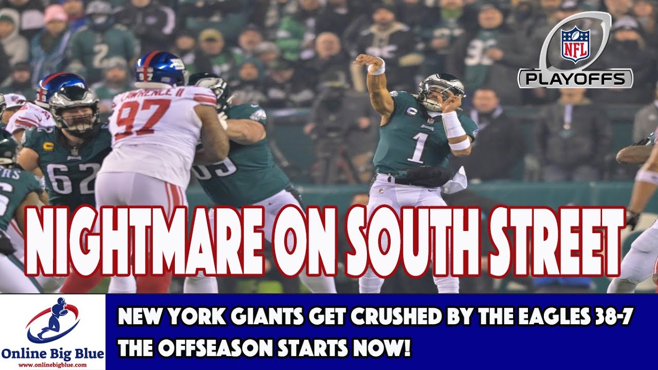 New York Giants get Crushed by the Eagles 387. The offseason starts